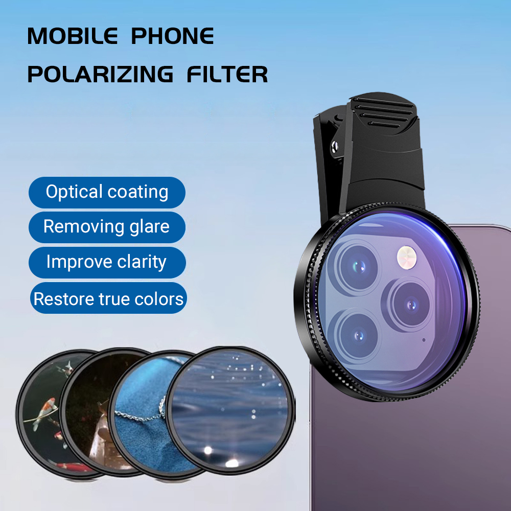 Phone Accessories Useful - Objectif de téléphone portable universel polarisant